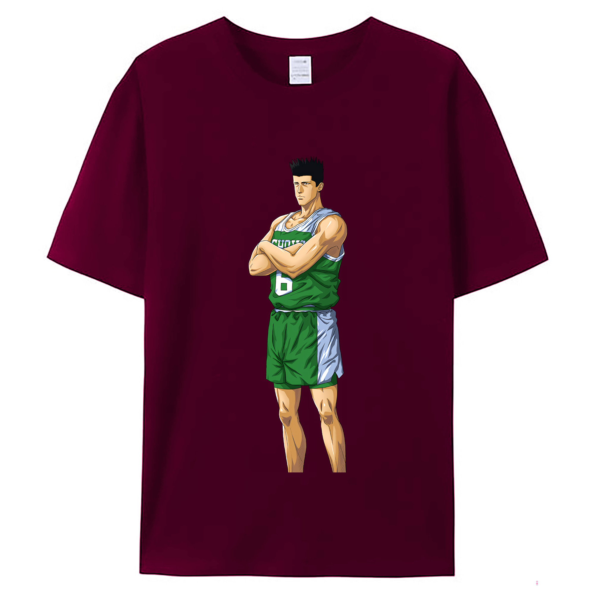 （画像用） SLAM DUNK／スラムダンク レディースカジュアルプリントTシャツ（綿100％）